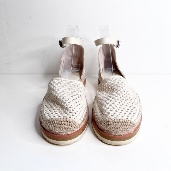 Vince Camuto Binettie Platform Espadrille in Cream /Multi Natural - Picture 3 of 8